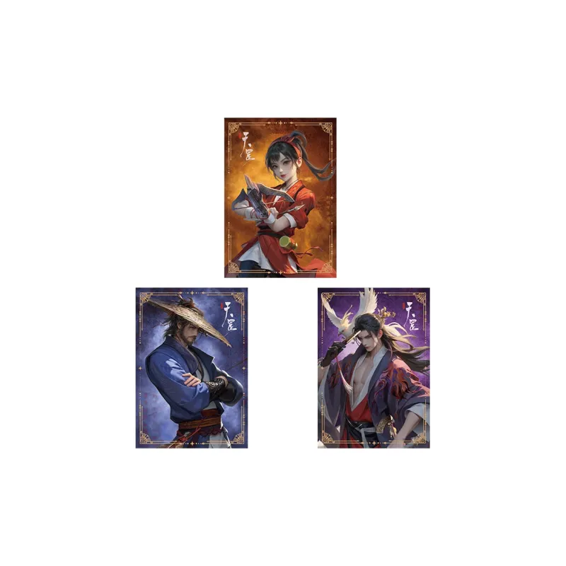 TENGXUNSHIPINCAOCHANGDI A Portrait Of Jianghu  The Legend Big Movie Collection Merch Card Anime Artboard Print Badges-11