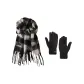 Scarf+Knitted Fabric Glove[Thermal Two-Piece Set]