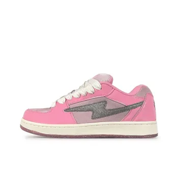 LuzaoT SUPER DRAG Low Top Skateboard Shoes Women's Salsa Pink