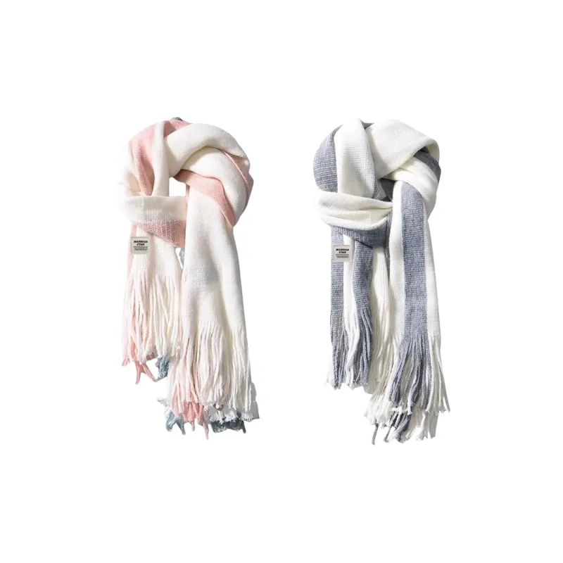 WARRIOR Knit Scarves Unisex-6