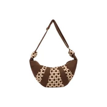 Everthames Fleece Like Crossbody Bag Regular Women's Brown