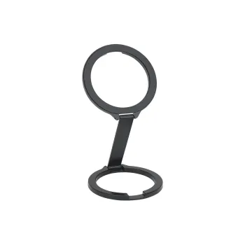 CHRROTA Magnetic Phone Stand Metal Portable Lazy Double Loop Stand For Binge Watching All