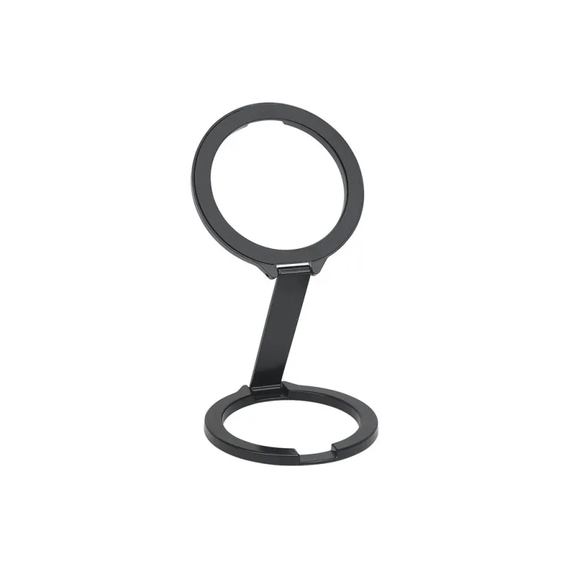 CHRROTA Magnetic Phone Stand Metal Portable Lazy Double Loop Stand For Binge Watching All-0