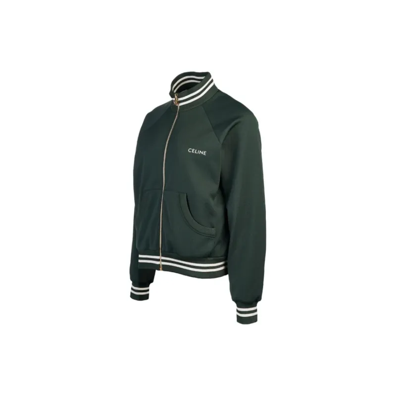 CELINE Jackets Coats Women's Green-2