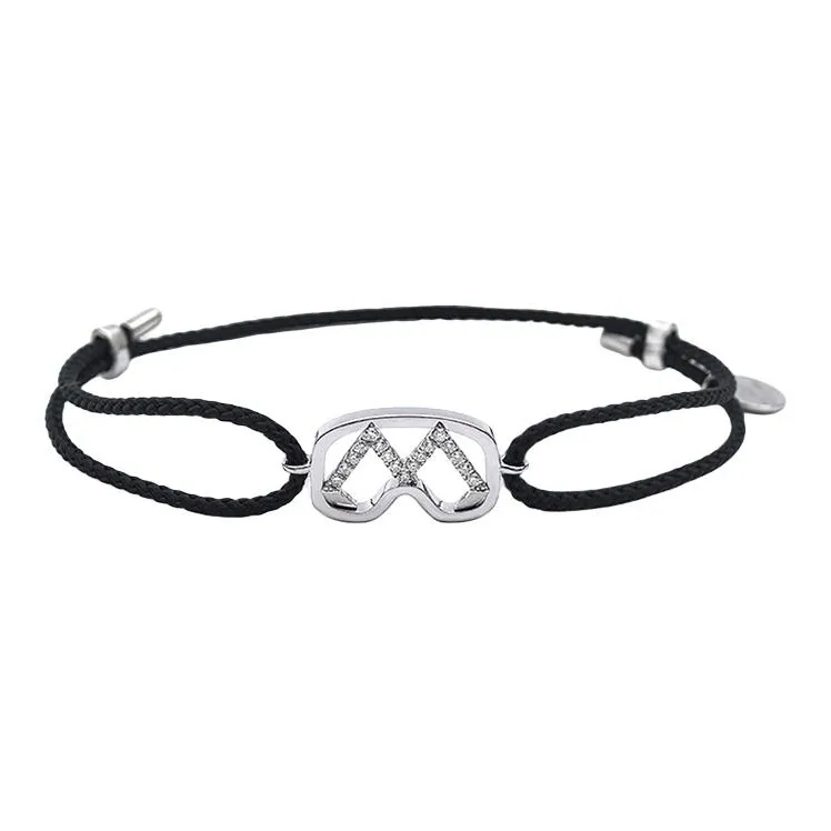 ICEWALD 925 Sterling Silver Gold-Plated Trendy Luxury High-End Woven Bracelets Unisex Multicolor-3
