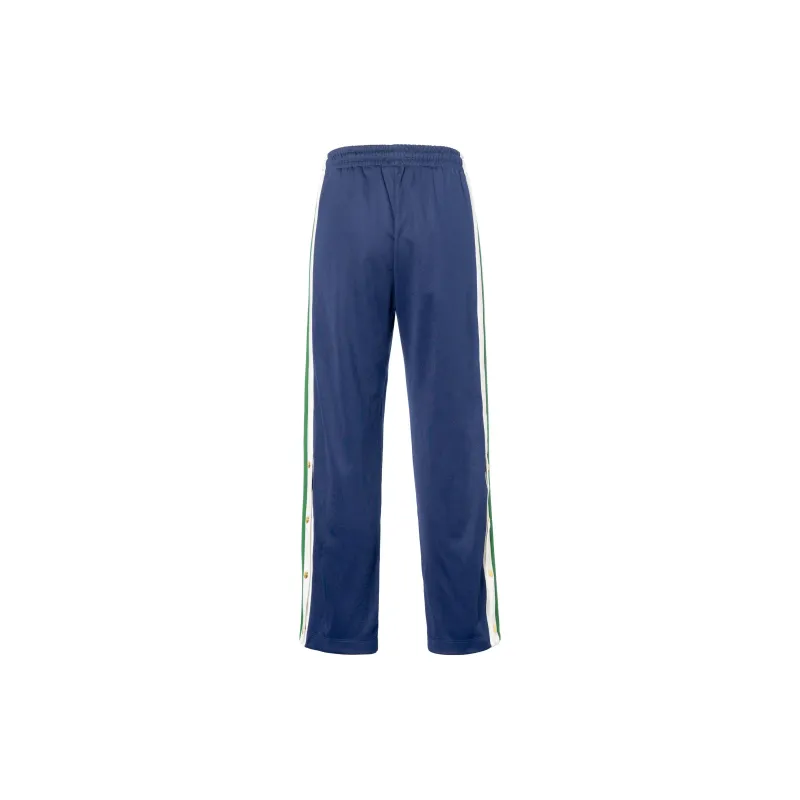 GUCCI SS22 Knitted Sports Pants Women's Blue-1