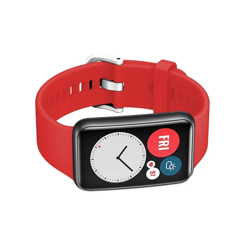 ZHENGGUANG Watch Band Huawei Compatibility Silicone Material-40