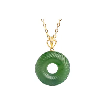 Oriental Jade Necklaces Jasper Women's