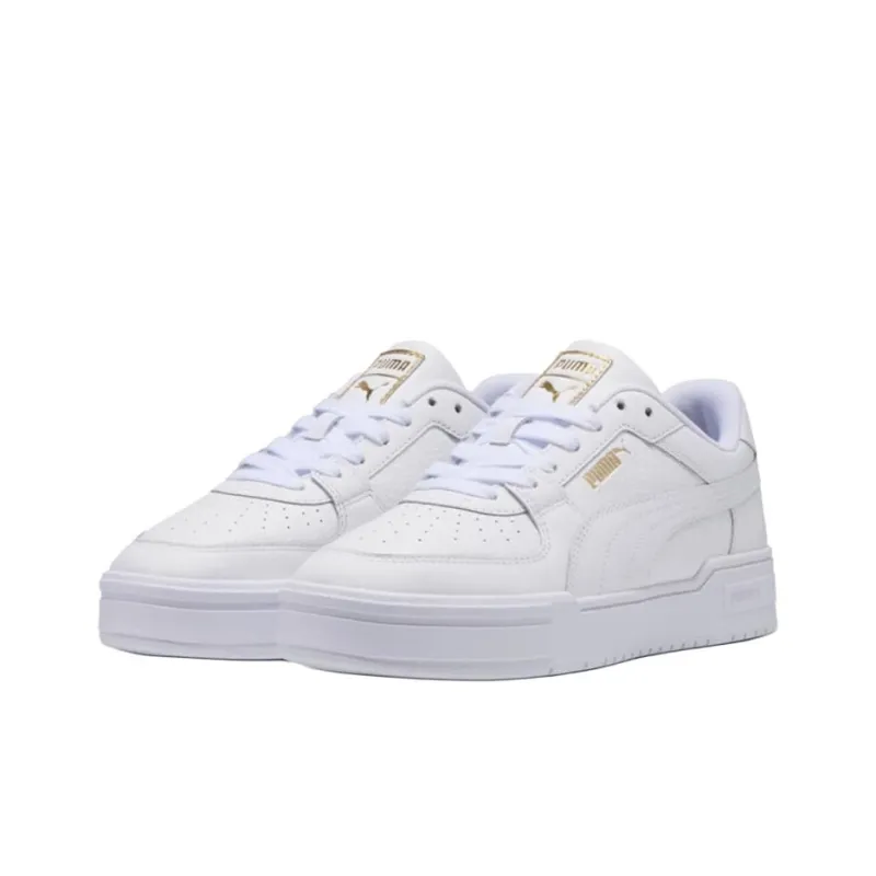 PUMA Ca Pro Anti-Slip Wear-Resistant Low-Top Skateboard Shoes Unisex White-2