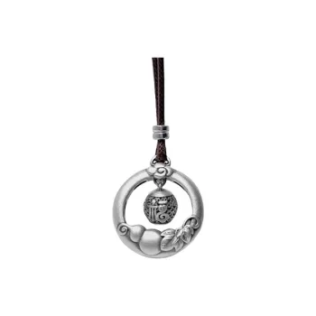 CUTE DAME S999 Sterling Silver Necklaces Unisex Silver
