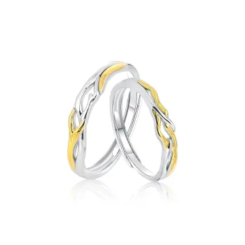 Kelanxi 925 Sterling Silver Rings Unisex