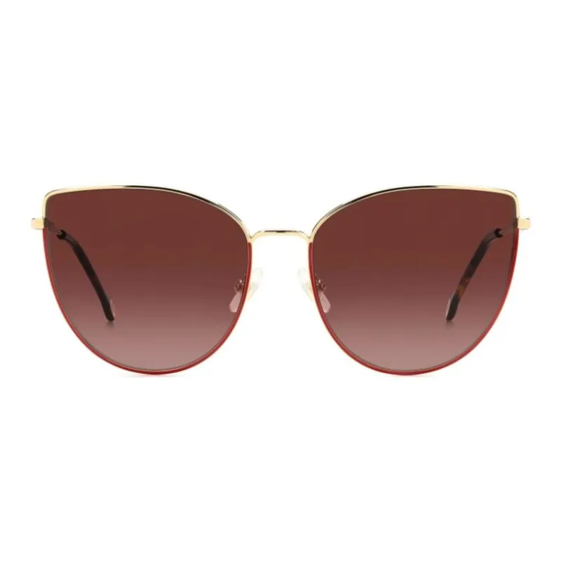 CarolinaHerrera Metal Cat Eye Sunglasses Women's Gold-1