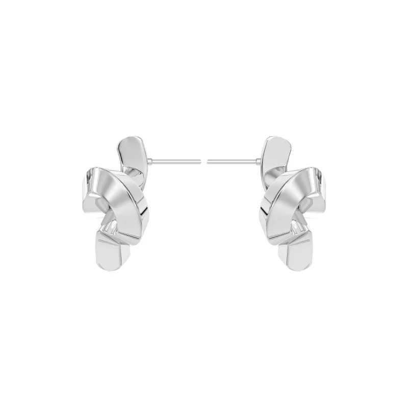 Mistova JEWELRY 925 Sterling Silver Zivi Hoop Earrings Women's-2