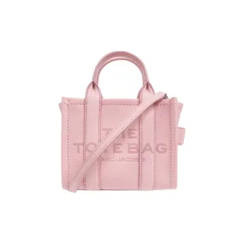 MARC JACOBS Leather Shoulder Bag Crossbody Bag Handbag Men's Pink
