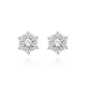 ZSY S925 Stud Earrings Women's Box