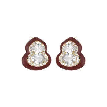 Suddenly Lucky Alloy Stud Earrings Women's