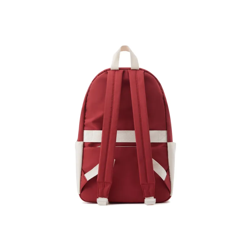 Kawasaki Fabric Backpack Unisex Khaki/Red/Black-9