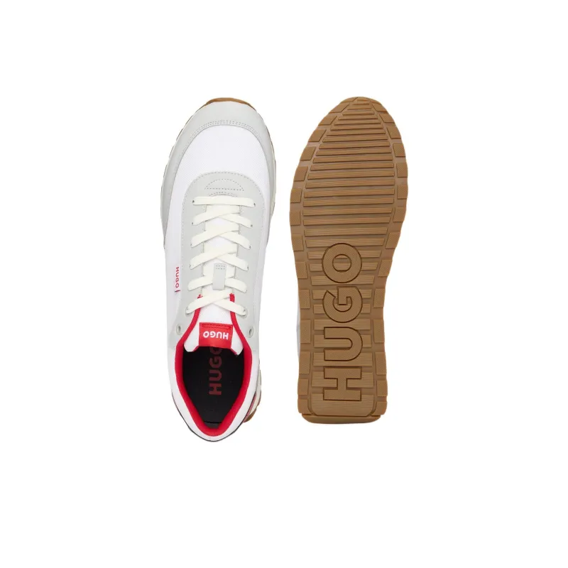 HUGO BOSS Menswear Low Top Casual Shoes Men's White-4