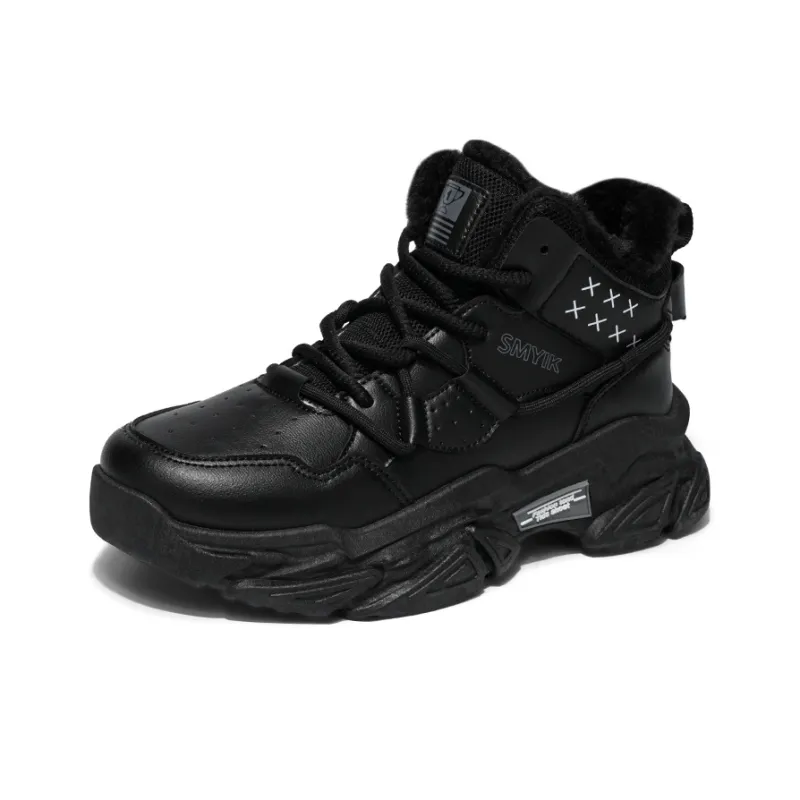 YIVELOVE Slip Resistant, Abrasion Resistant, Height Adjustable, Thermal High Top Chunky Sneakers Men's-7
