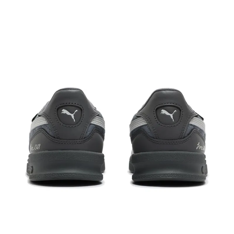 PUMA Anti Slip Wear Resistant Low Top Skateboard Shoes Unisex Gray-3