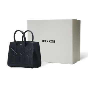 HXXXXS Cow Leather One Shoulder Handbag Regular Women's Black