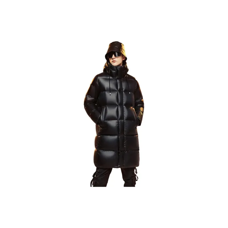 SNOW FLYING Down Jacket Unisex Black-2