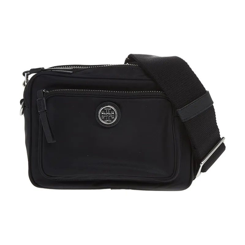 TORY BURCH Fabric Crossbody Bag, Shoulder Bag Mini Women's Black-0