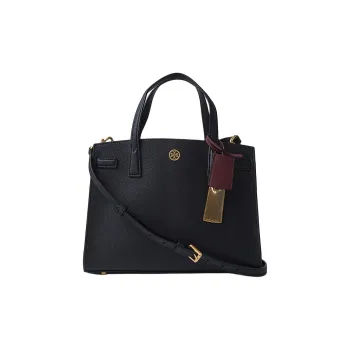TORY BURCH Leather Crossbody One Shoulder Handbags Small Size Women's Black