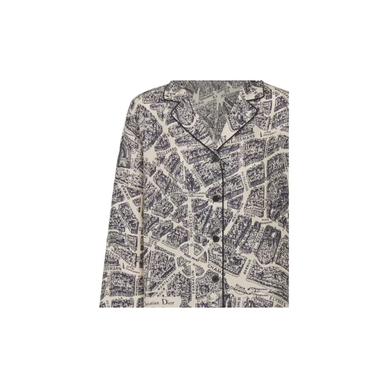 DIOR Shirts Women's Marine Blue-4