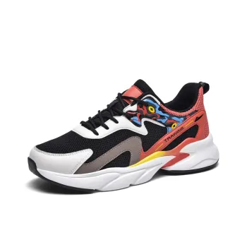 Kuding Cushioned Anti Slip Wear Resistant Breathable Lightweight Running Shoes Men's