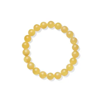 Gu He Amber/Beeswax Bracelets Unisex