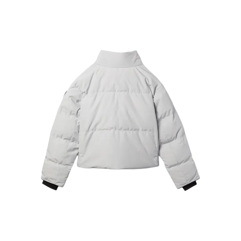 Canada Goose Black Label Grandview Cropped Jacket Silverbirch-1