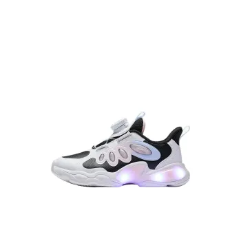 Antakids Wing Flash Abrasion Resistant Thermal Low Top Kids Lifestyle Shoes Black/Anta White/Pastel Pink Kids'