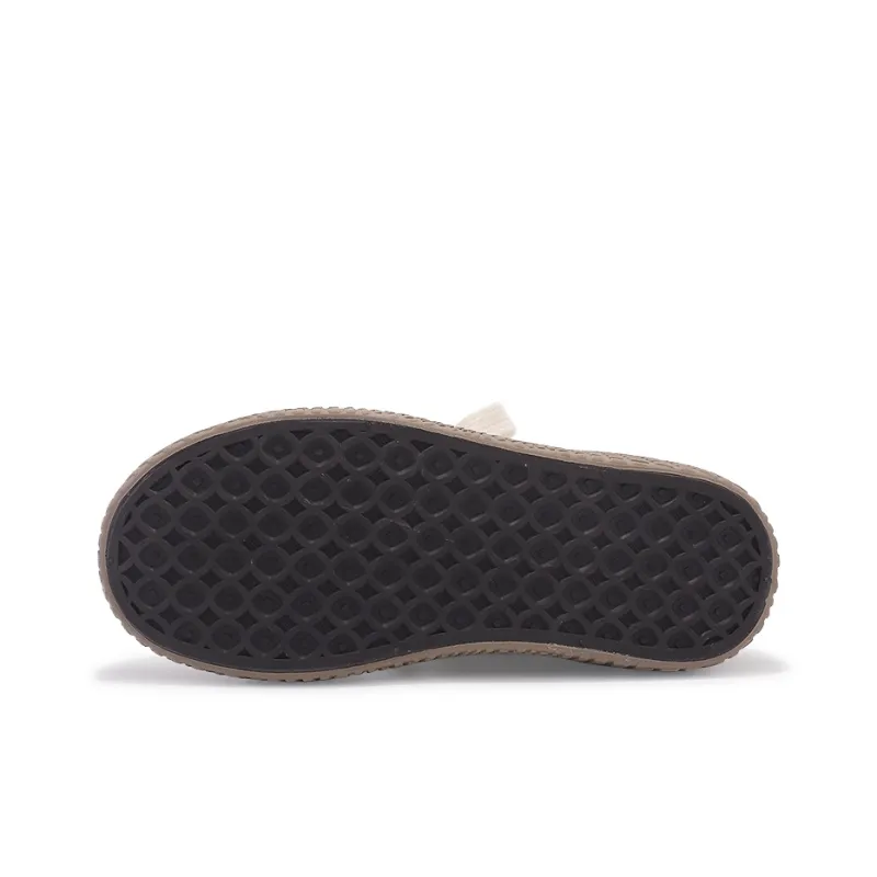 Miss Zhang Anti Slip Wear Resistant Low Top Skateboard Shoes Women's Beige Black-6