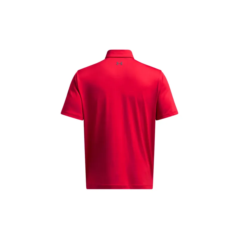 Under Armour Collegiate FW24 Polo Shirt Men's Red-1