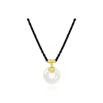 HANYUDIE Chalcedony Necklaces Unisex
