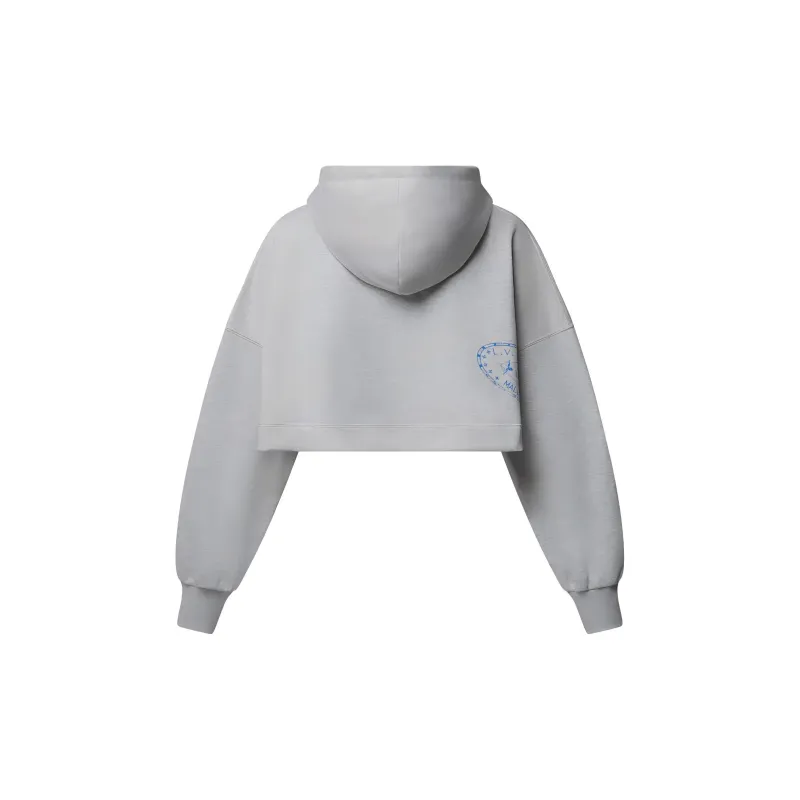 LOUIS VUITTON Travel Stamp Cropped Hoodie-1