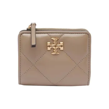 TORY BURCH Kira Nappa Leather Wallet Regular Women's Light Brown