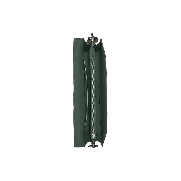 COACH Tabby Leather Zhi Sheng Bag Handbag Shoulder Bag Crossbody Bag Medium Size Women's Green Textile-3