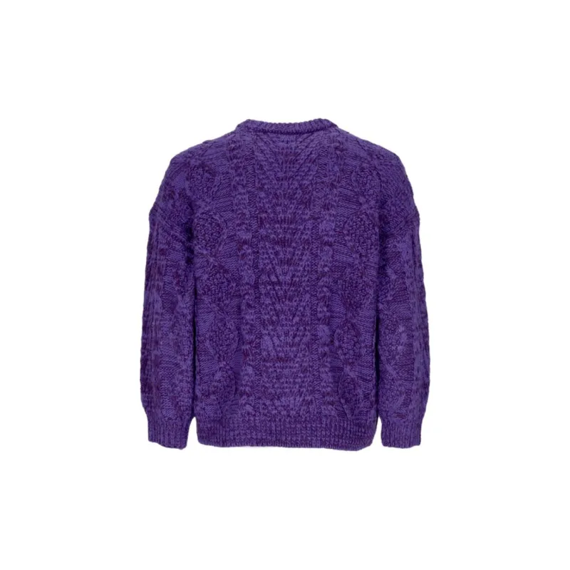 Obey Sweaters Women's Purple-1