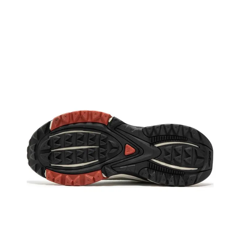 361° Anti Slip Wear Resistant Low Top Outdoor Shoes Women's Green Black Red-4