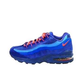 Nike Air Max 95 Anti-Slip Wear-Resistant Low-Top Kids' Running Shoes Blue Teenagers