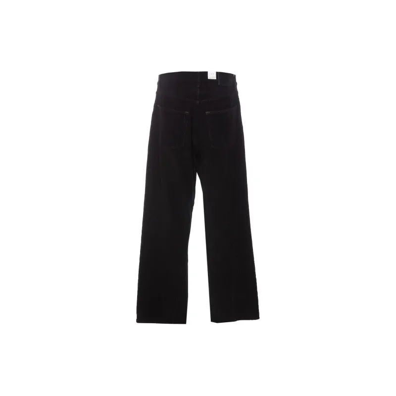 Sunflower Logo Patch Tapered Leg Trousers-1