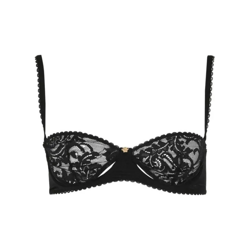 VERSACE Lace Bra 'Black'-0