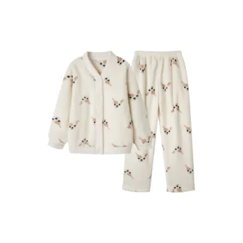 O'MESIK Pajama Set Women's White