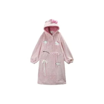 GUKOO x Sanrio Hello Kitty Nightgown Women's Heavenly Pink