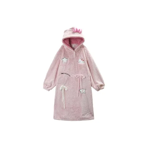 GUKOO x Sanrio Hello Kitty Nightgown Women's Heavenly Pink