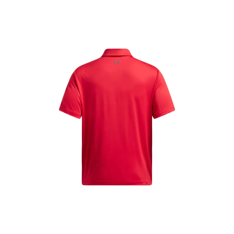 Under Armour Collegiate FW24 Polo Shirt Men's Red-1