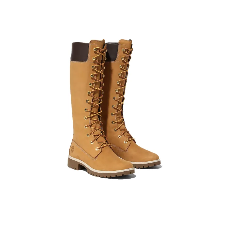 Timberland PREMIUM Knee high Boots Women's Yellow-2