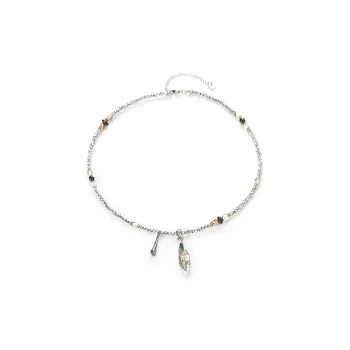 KwOnline Titanium Steel Necklaces Unisex